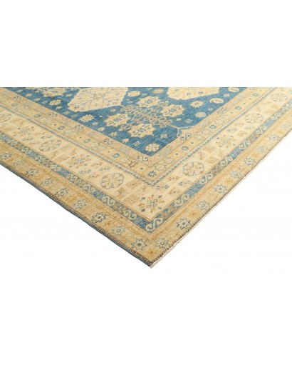 Tappeto Kazak Fine Pakistan marrone grigio 308x424