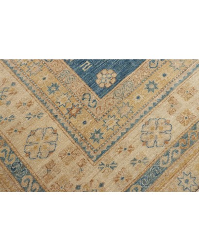 Tappeto Kazak Fine Pakistan marrone grigio 308x424