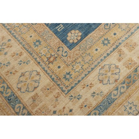 Tappeto Kazak Fine Pakistan marrone grigio 308x424