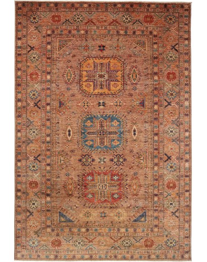 Tappeto Kazak Fine Pakistan rosso 201x299