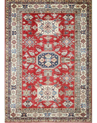 Tappeto Kazak Fine Pakistan beige marrone 170x243