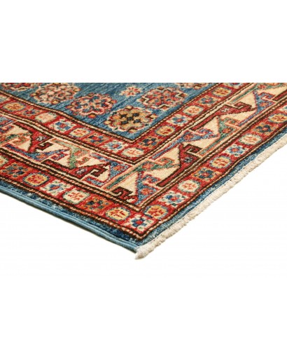 Tappeto Kazak Fine Pakistan bianco arancione 107x156