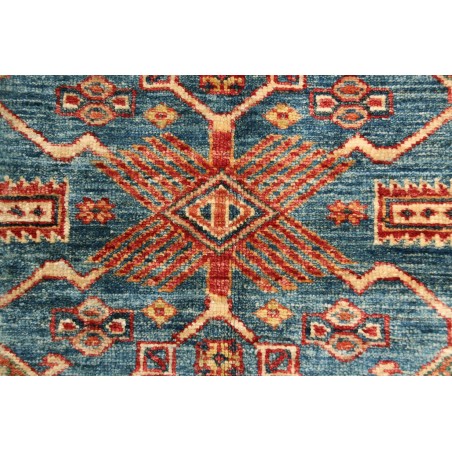 Tappeto Kazak Fine Pakistan bianco arancione 107x156