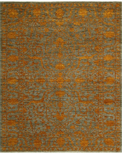 Tappeto Zigler Fine Pakistan marrone verde 176x217