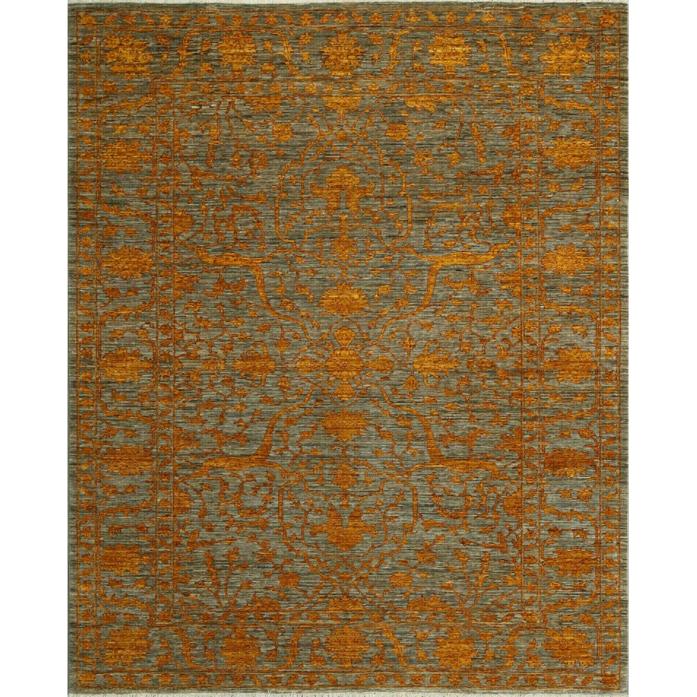 Tappeto Zigler Fine Pakistan marrone verde 176x217