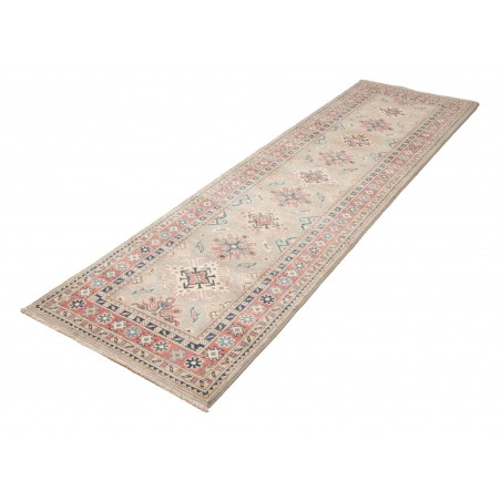 Tappeto Kazak Afghanistan beige bianco 82x289