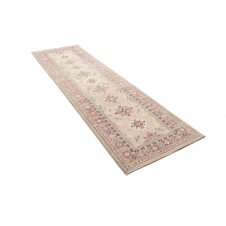 Tappeto Kazak Afghanistan beige bianco 82x289
