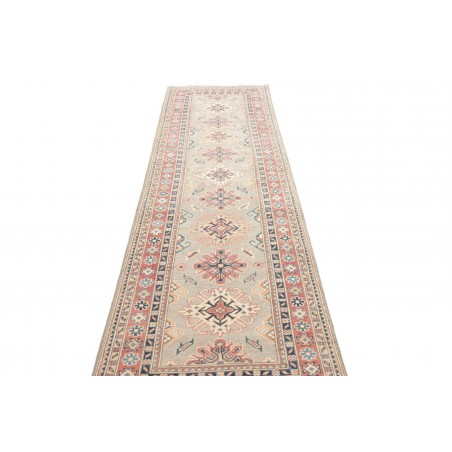 Tappeto Kazak Afghanistan beige bianco 82x289
