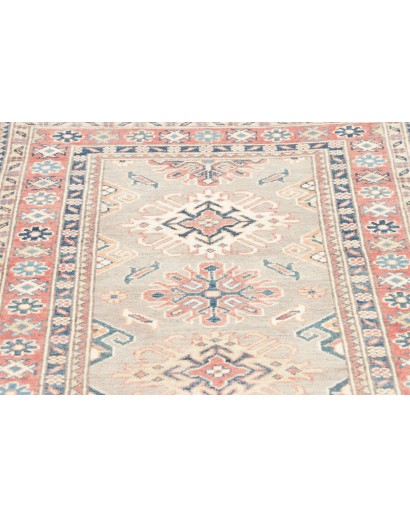 Tappeto Kazak Afghanistan beige bianco 82x289