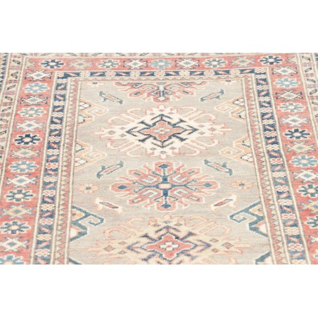 Tappeto Kazak Afghanistan beige bianco 82x289