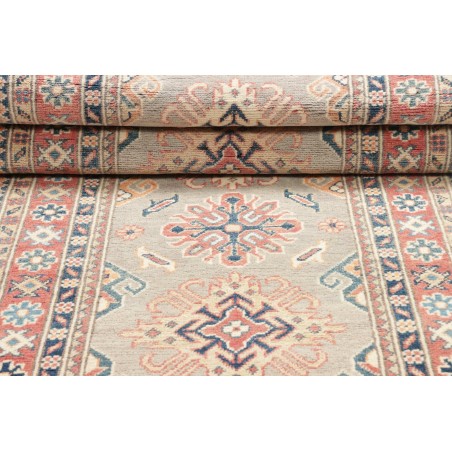 Tappeto Kazak Afghanistan beige bianco 82x289
