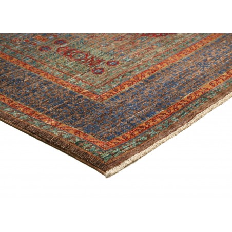 Tappeto Mamlouk Pakistan azzurro bianco 125x183