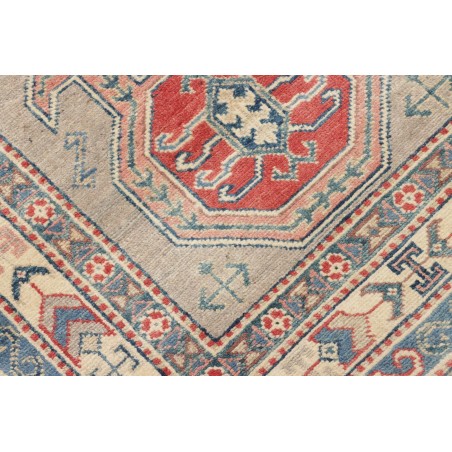 Tappeto Kazak Afghanistan beige grigio 84x307