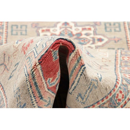 Tappeto Kazak Afghanistan beige grigio 84x307