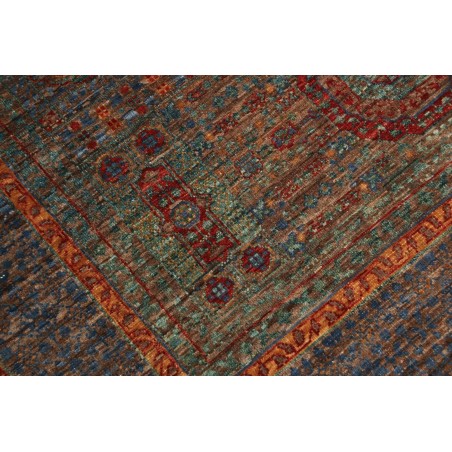 Tappeto Mamlouk Pakistan azzurro bianco 125x183