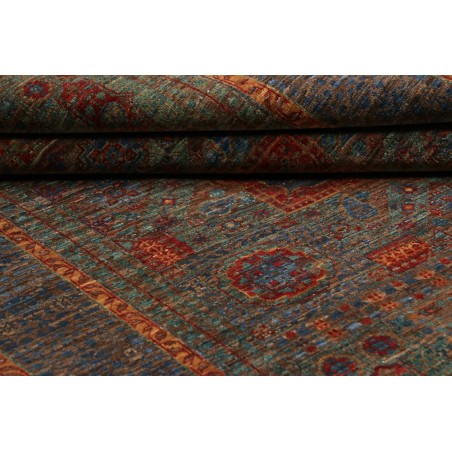 Tappeto Mamlouk Pakistan azzurro bianco 125x183