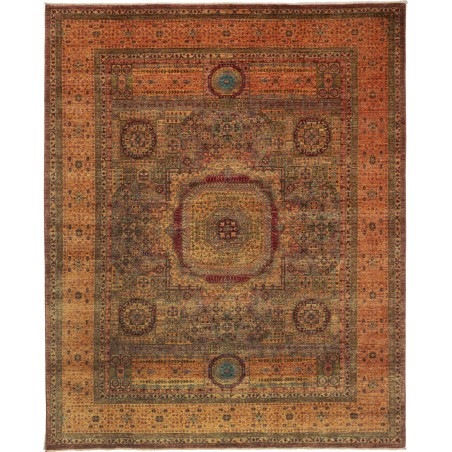 Tappeto Mamlouk Pakistan marrone bianco 207x255