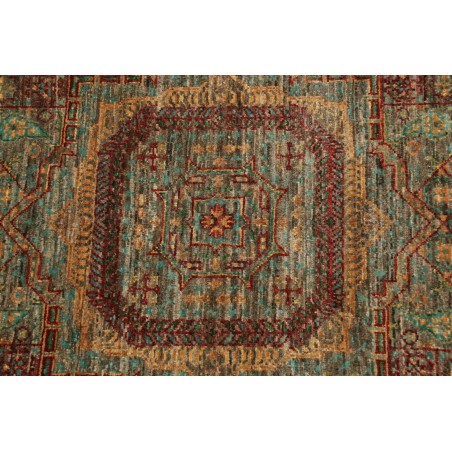 Tappeto Mamlouk Pakistan azzurro arancione 153x207
