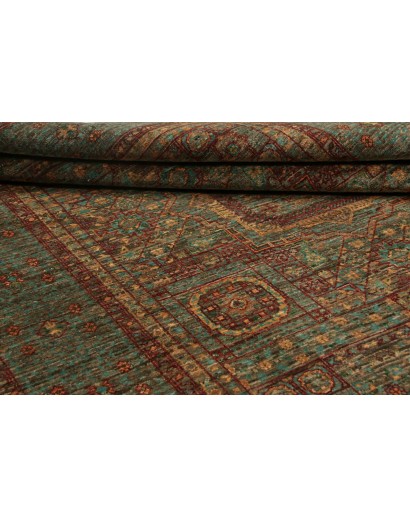 Tappeto Mamlouk Pakistan azzurro arancione 153x207