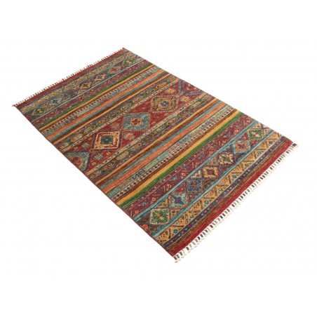 Tappeto Samarkand Pakistan azzurro grigio 100x159