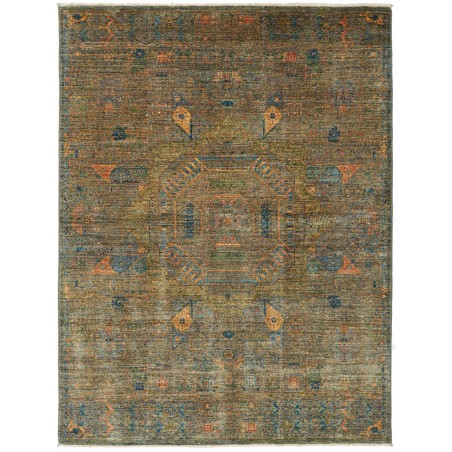 Tappeto Mamlouk Pakistan azzurro 154x202