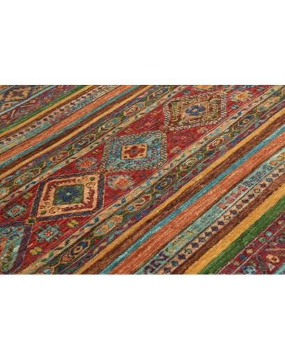 Tappeto Samarkand Pakistan azzurro grigio 100x159