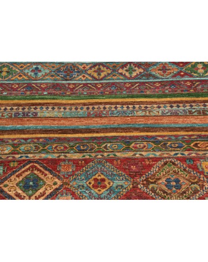 Tappeto Samarkand Pakistan azzurro grigio 100x159