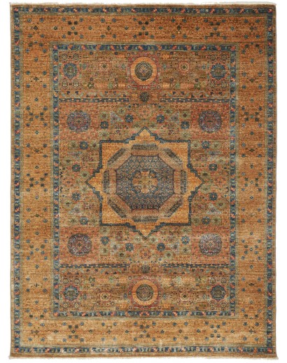Tappeto Mamlouk Pakistan marrone 154x205