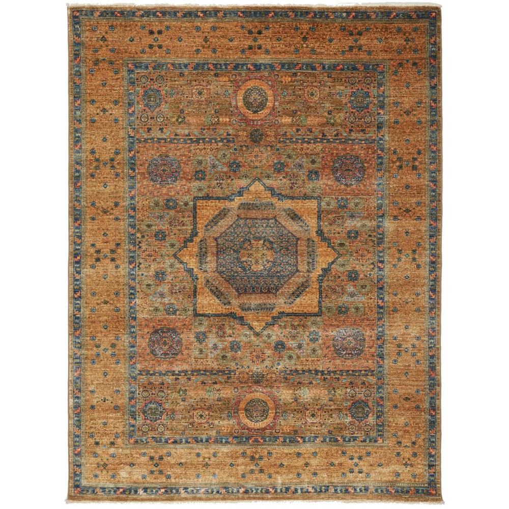 Tappeto Mamlouk Pakistan marrone 154x205 Tappeto Mamlouk Pakistan marrone 154x205