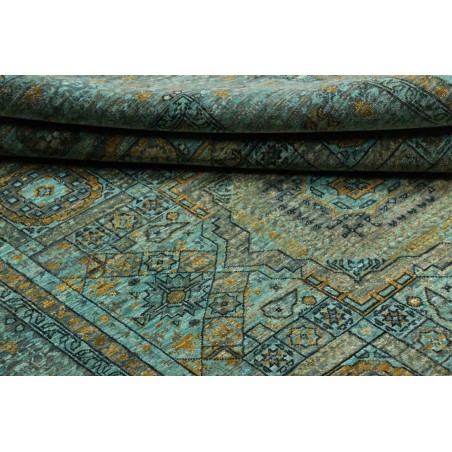 Tappeto Mamlouk Pakistan azzurro grigio 149x199