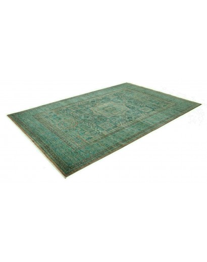 Tappeto Mamlouk Pakistan verde bianco 207x305