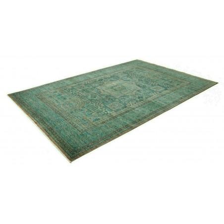 Tappeto Mamlouk Pakistan verde bianco 207x305