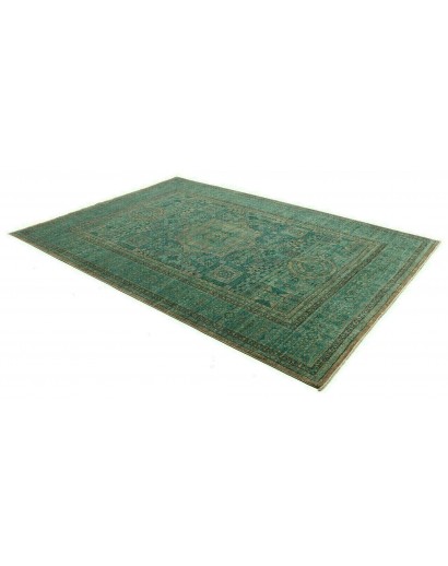 Tappeto Mamlouk Pakistan verde bianco 207x305