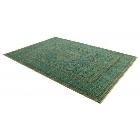 Tappeto Mamlouk Pakistan verde bianco 207x305