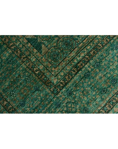 Tappeto Mamlouk Pakistan verde bianco 207x305