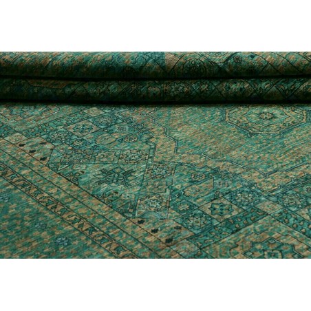 Tappeto Mamlouk Pakistan verde bianco 207x305