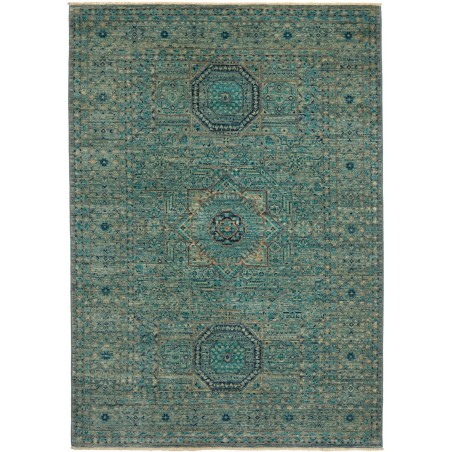 Tappeto Mamlouk Pakistan azzurro 125x179