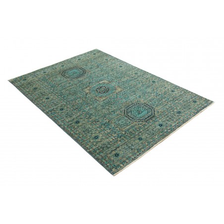 Tappeto Mamlouk Pakistan azzurro 125x179