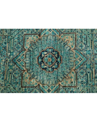 Tappeto Mamlouk Pakistan azzurro 125x179