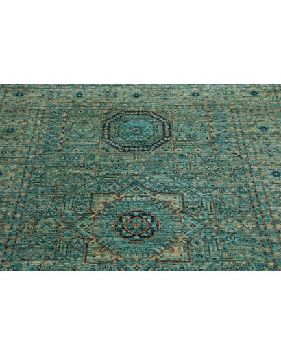 Tappeto Mamlouk Pakistan azzurro 125x179