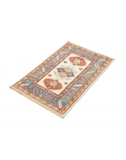 Tappeto Kazak Fine Pakistan marrone grigio 62x89