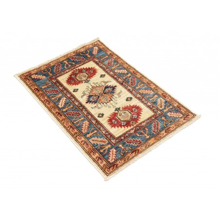 Tappeto Kazak Fine Pakistan marrone grigio 62x89