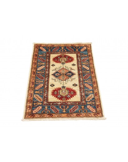 Tappeto Kazak Fine Pakistan marrone grigio 62x89