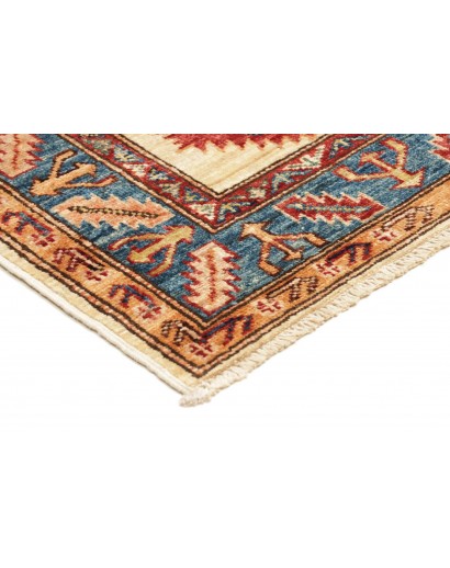 Tappeto Kazak Fine Pakistan marrone grigio 62x89