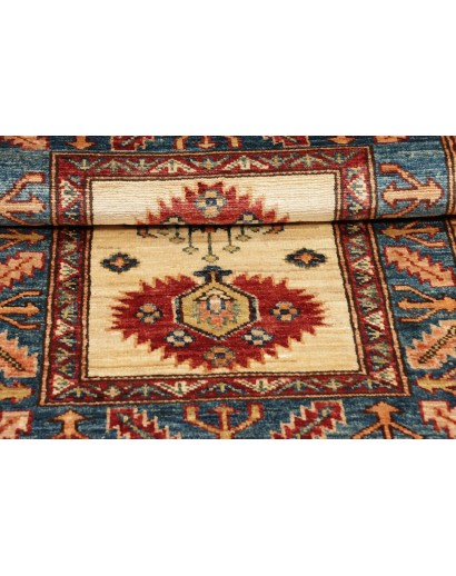 Tappeto Kazak Fine Pakistan marrone grigio 62x89