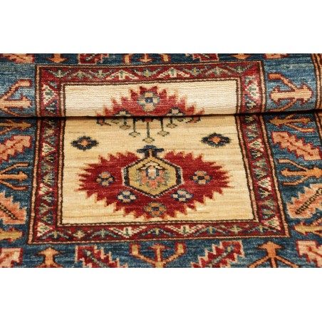 Tappeto Kazak Fine Pakistan marrone grigio 62x89