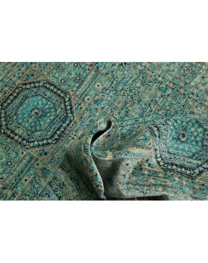 Tappeto Mamlouk Pakistan azzurro 125x179