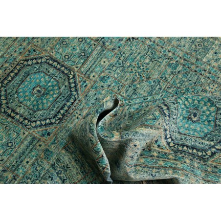 Tappeto Mamlouk Pakistan azzurro 125x179