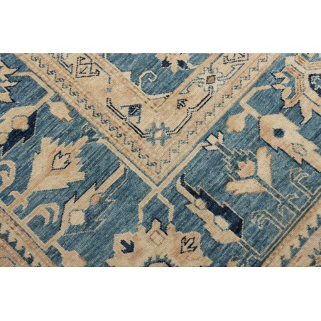 Tappeto Kazak Fine Pakistan azzurro grigio 267x367