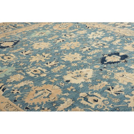 Tappeto Kazak Fine Pakistan azzurro grigio 267x367